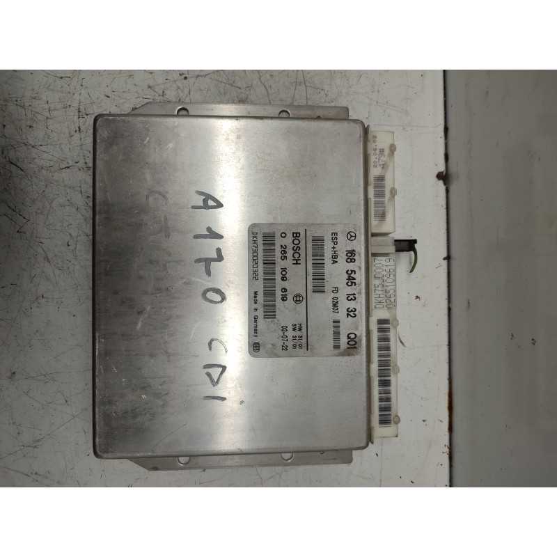 1685451332 CENTRALINA ABS ESP ASR FRENI MERCEDES W168 CLASSE A 140 1997-04 BOSCH 0265109619
