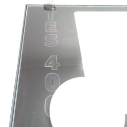 TES 400 CARIBONI proiettore ioduri metallici 400w 3.25a 230v proiettori per esterni BLACK