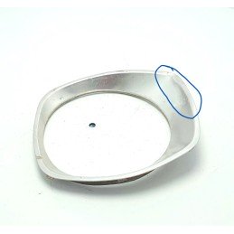 Rivestimento maschera modanatura faro anteriore Ford Transit Mk2 alluminio leggera ammaccatura epoca