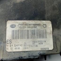 1EJ 224000-02/AJ Faro fanale proiettore gruppo ottico luci ant dx Chrysler Pt Cruiser 2.2 CRD 110Kw 2008 5 marce