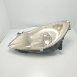 13186381 faro fanale proiettore anteriore sinistro Opel Corsa D 2006-11 Valeo da lucidare