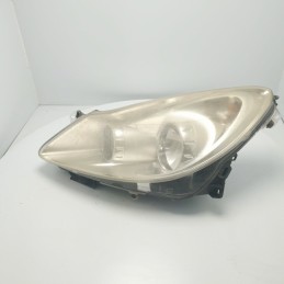 13186381 faro fanale proiettore anteriore sinistro Opel Corsa D 2006-11 Valeo da lucidare