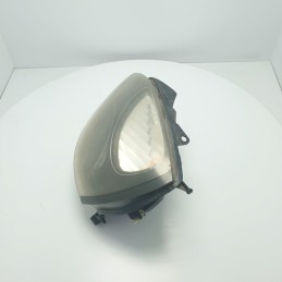 15601700LI faro fanale proiettore Renault Clio 2° serie MK2  anno 2003 anteriore sinistro fondo nero da lucidare 5pin