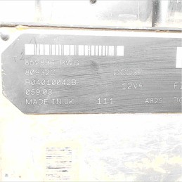 55185004 Centralina modulo ECU motore Fiat Punto 188 1.9diesel aspirato 188A3000 2001