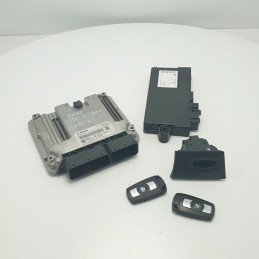61.35-9237047-01 kit centraline modulo accensione Bmw E90 serie 3 2010-12 2.0 diesel 184CV Bosch Siemens 2 chiavi dotazione 