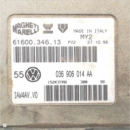 IAW4AV.V0 036906014AA 61600.346.13 Centralina ECU Volkswagen Golf IV 1.4BENZINA 1997-03