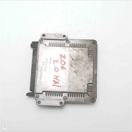9641606980 0281010500 EDC15C2 Centralina ECU motore Peugeot 206 2.0hdi 1999-05