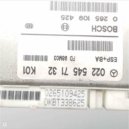 0225457132K01 0265109425 Centralina modulo ECU motore Mercedes classe A 140 160 W168 1997-04