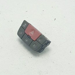 735357114 pulsanti interruttori comandi emergenza 4 frecce city Fiat Panda 2° serie 169 2003-13 8pin
