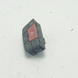 735357114 pulsanti interruttori comandi emergenza 4 frecce city Fiat Panda 2° serie 169 2003-13 8pin