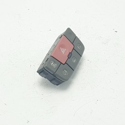 735357114 pulsanti interruttori comandi emergenza 4 frecce city Fiat Panda 2° serie 169 2003-13 8pin