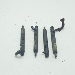8200365186 kit 4 iniettori iniezione diesel Renault Clio 2001-10 1.5 DCI Delphi 