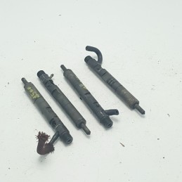 8200365186 kit 4 iniettori iniezione diesel Renault Clio 2001-10 1.5 DCI Delphi 