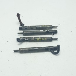 8200365186 kit 4 iniettori iniezione diesel Renault Clio 2001-10 1.5 DCI Delphi 