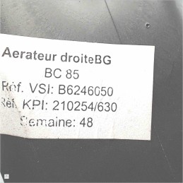 210254/630 Bocchetta aerazione cruscotto laterale destra Renault Clio III serie 2006