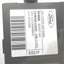981537-103 Motorino alzavetro 0130822218 posteriore destro Ford Focus II serie 2004-11