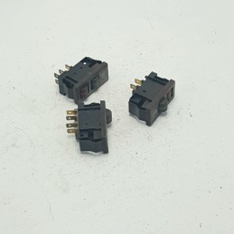 Set 3 pulsanti interruttori Fiat Ritmo 1° serie 1978-82 sbrinalunotto luci fari 4 frecce 