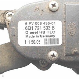 6Q1721503B Pedale potenziometro acceleratore Volkswagen Polo V serie 6R 2009-17 6PV008495-01
