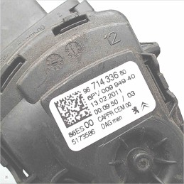 9671433680 Pedale potenziometro acceleratore Peugeot 308 1.6d 2010 6PV009949-40