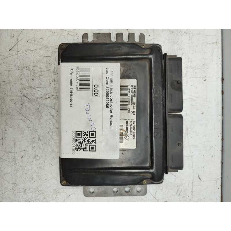 CENTRALINA MOTORE RENAULT TWINGO 1.2 BENZINA 1999 SIEMENS S110138000 8200059086