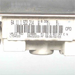 64111502214 Gruppo comandi e unita' controllo clima a/c Mini Cooper One I serie 2001-07