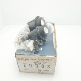 N001-V7-220N 114-61324 coppia faretti fendinebbia Mazda MX-5 MK1 1989-98 anteriori Eunos lenticolari