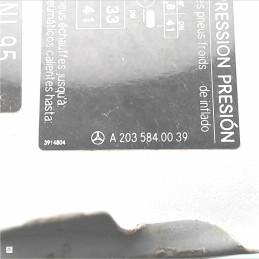 A2035840039 Aletta sportello carburante serbatoio Mercedes classe A W169 2004-12 