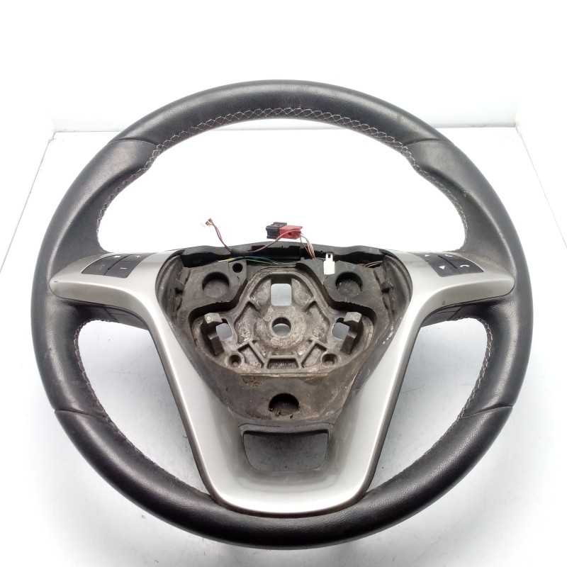 SV70158000D Volante sterzo in gomma nero con comandi Lancia Ypsilon II serie dal 2011 in poi