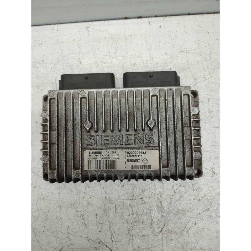 8200204643 CENTRALINA MOTORE RENAULT CLIO 1.4 16V BENZINA 2001-04 SIEMENS S118037002