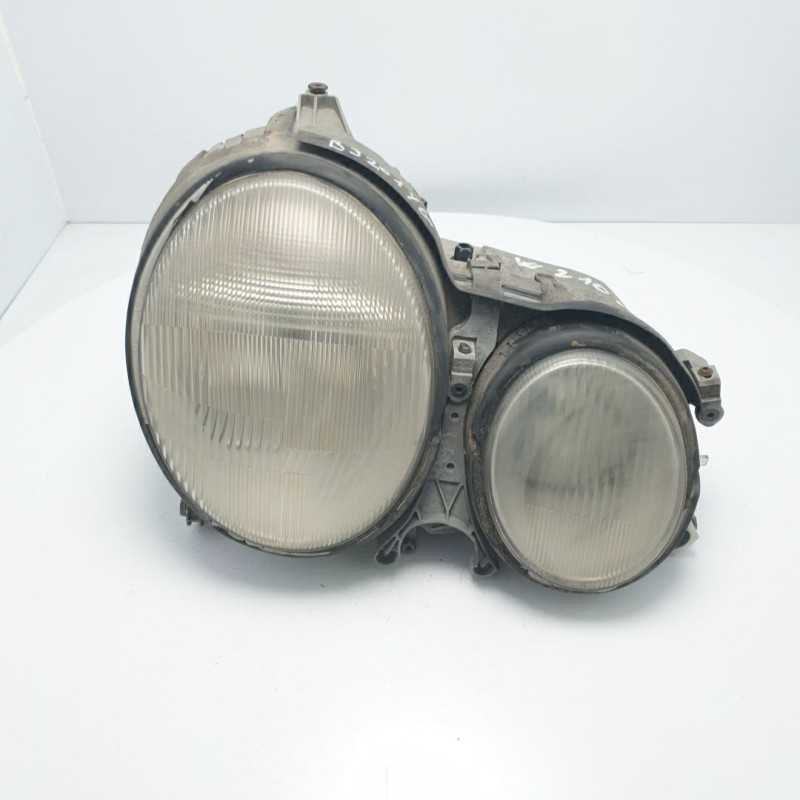 Faro fanale proiettore Mercedes W210 Classe E 1999-03 anteriore destro da lucidare Faro fanale proiettore Mercedes W210 Classe E 1999-03 anteriore destro da lucidare