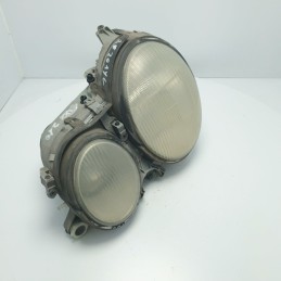 Faro fanale proiettore Mercedes W210 Classe E 1999-03 anteriore sinistro da lucidare 
