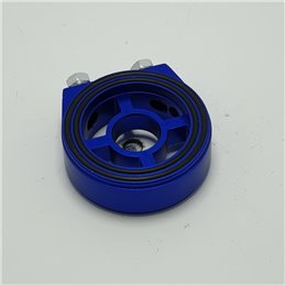 A04-003-04 piastra adattatore filtro olio sandwich colore blu 4501BL Honda Civic Accord CRX Mazda RX Tuning