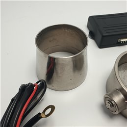Kit valvola di scarico elettronica chiusura del tubo con telecomando wireless elaborazione auto tuning 