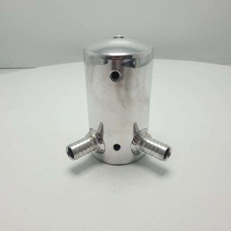 Serbatoio serparatore olio aria motore sfiato in alluminio modificato auto tuning elaborazione 500 ml