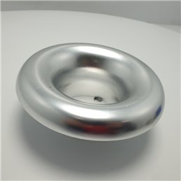 Kit corno turbo turbina con tubo in silicone flessibile aspirazione aria fredda Vr- 3" o 4" alluminio tuning elaborazione 