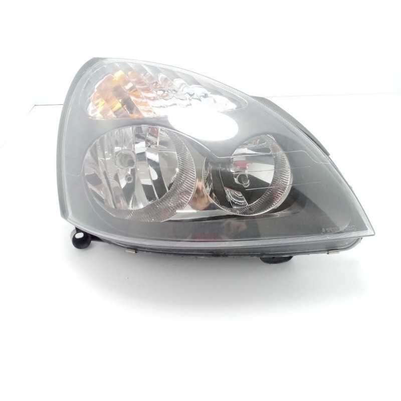 Faro fanale proiettore anteriore destro Renault Clio MK2 2001-12 interno nero TYC H1 H7 Faro fanale proiettore anteriore destro Renault Clio MK2 2001-12 interno nero TYC H1 H7