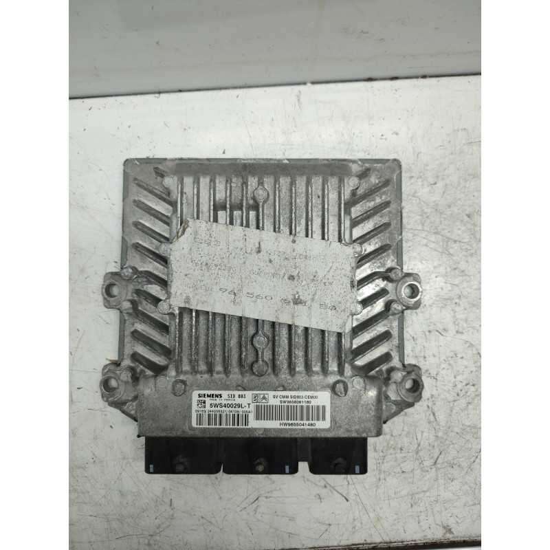 CENTRALINA MOTORE PEUGEOT 407 2.0 HDI 2005 SIEMENS 5WS40029L-T 9656061180