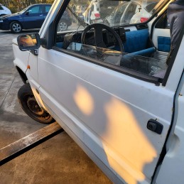 Ricambi usati sul piazzale Fiat Panda
