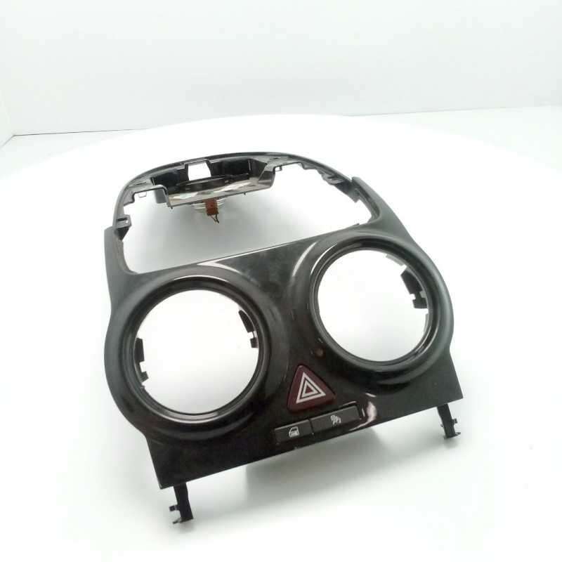 13295009 mascherina finitura plancia cruscotto centrale Opel Corsa D 1.2 B 63KW 2011 cod mot A12XER colore nero 13295009 mascherina finitura plancia cruscotto centrale Opel Corsa D 1.2 B 63KW 2011 cod mot A12XER colore nero
