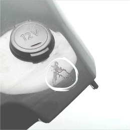 9686404177 Rivestimento finiture tunnel centrale  Peugeot 5008 2.0 110kw 150cv RHE 2010 6marce