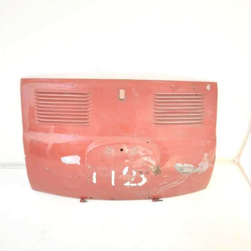 Cofano posteriore vano motore Fiat 500 F L R 1965-75 epoca colore rosso condizioni come in foto Cofano posteriore vano motore Fiat 500 F L R 1965-75 epoca colore rosso condizioni come in foto