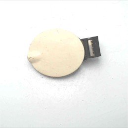 46838578 Aletta sportello serbatoio carburante Lancia Ypsilon 843 I serie 2003-11 PANNA