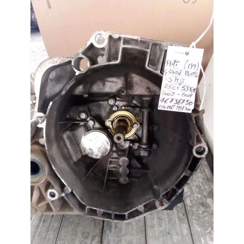Cambio Fiat Grande Punto (199) 1.3mtj 75cv 55kw 2005-09 cod.mot 199A2000(46736750)pos O3