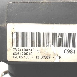 7354104240 Devioluci deviosgancio leve interruttori controlli Fiat Grande Punto Evo 199 2009 in poi