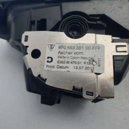 97055315705 Finiture cassetto accendisigari plancia centrale tunnel Porsche Panamera 970 2009-16