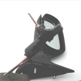 MVW174-L Specchietto retrovisore laterale meccanico ant sx Volkswagen Polo 1999-02 pieghevole