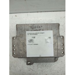 9624936180 CENTRALINA MOTORE PEUGEOT 106 1.0 BENZINA BOSCH 0261204051 