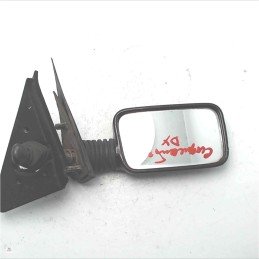 0141451 Specchietto retrovisore laterale meccanico destro Fiat Cinquecento I serie 1991-98 nero