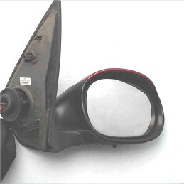 017003 Specchietto retrovisore laterale elettrico destro Peugeot 206 1998-03 7fili rosso