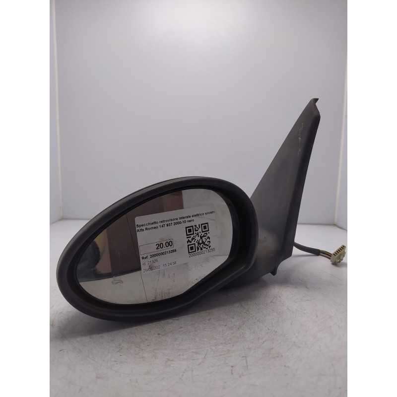 Specchietto retrovisore laterale elettrico sinistro Alfa Romeo 147 937 2000-10 nero